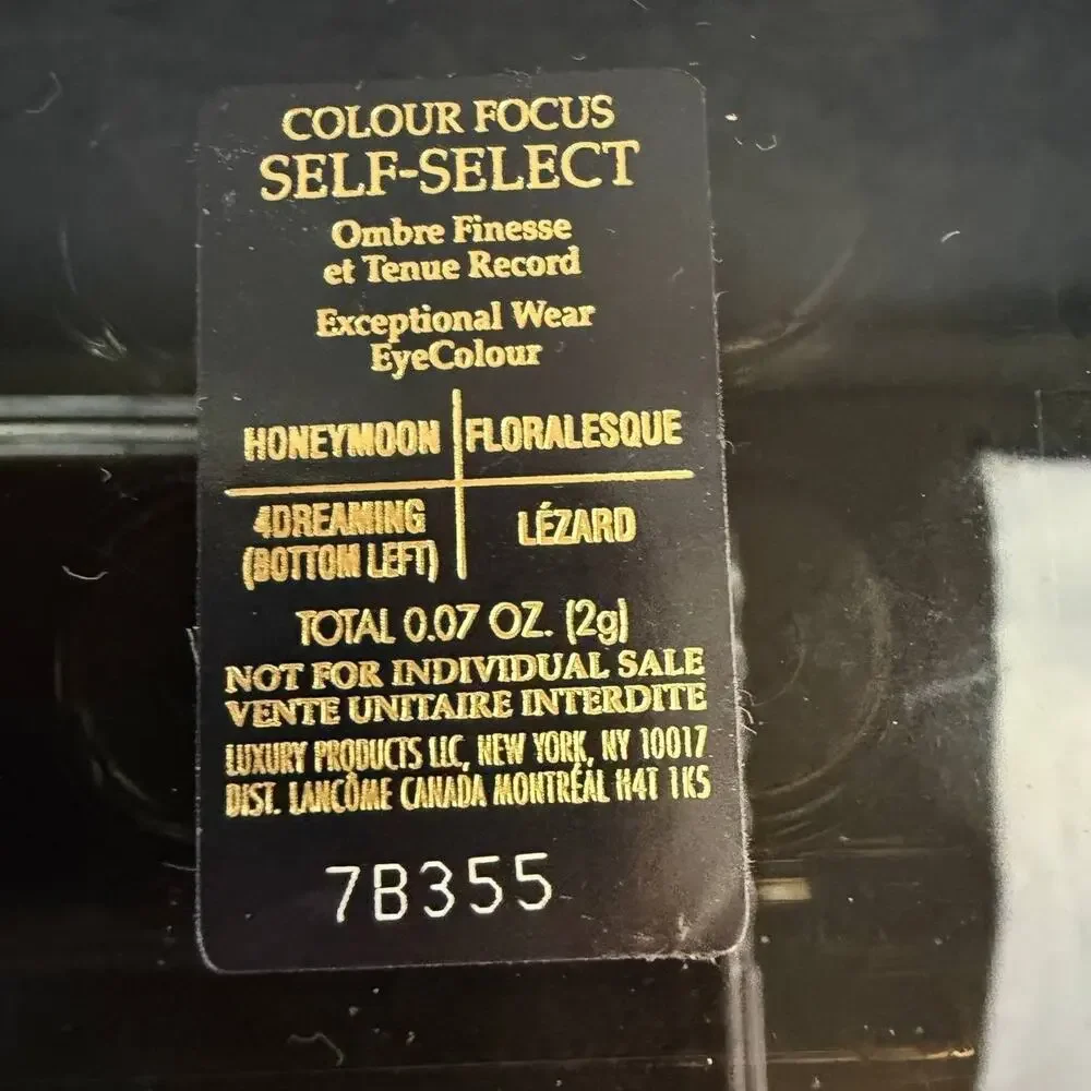 Lancome Colour Focus Eye Shadow Set 4x0.07oz